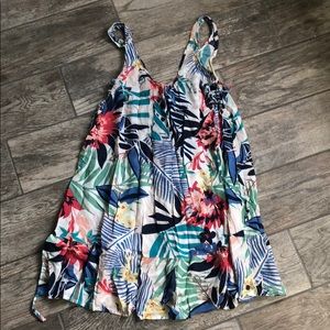 Roxy side tie cover up dress